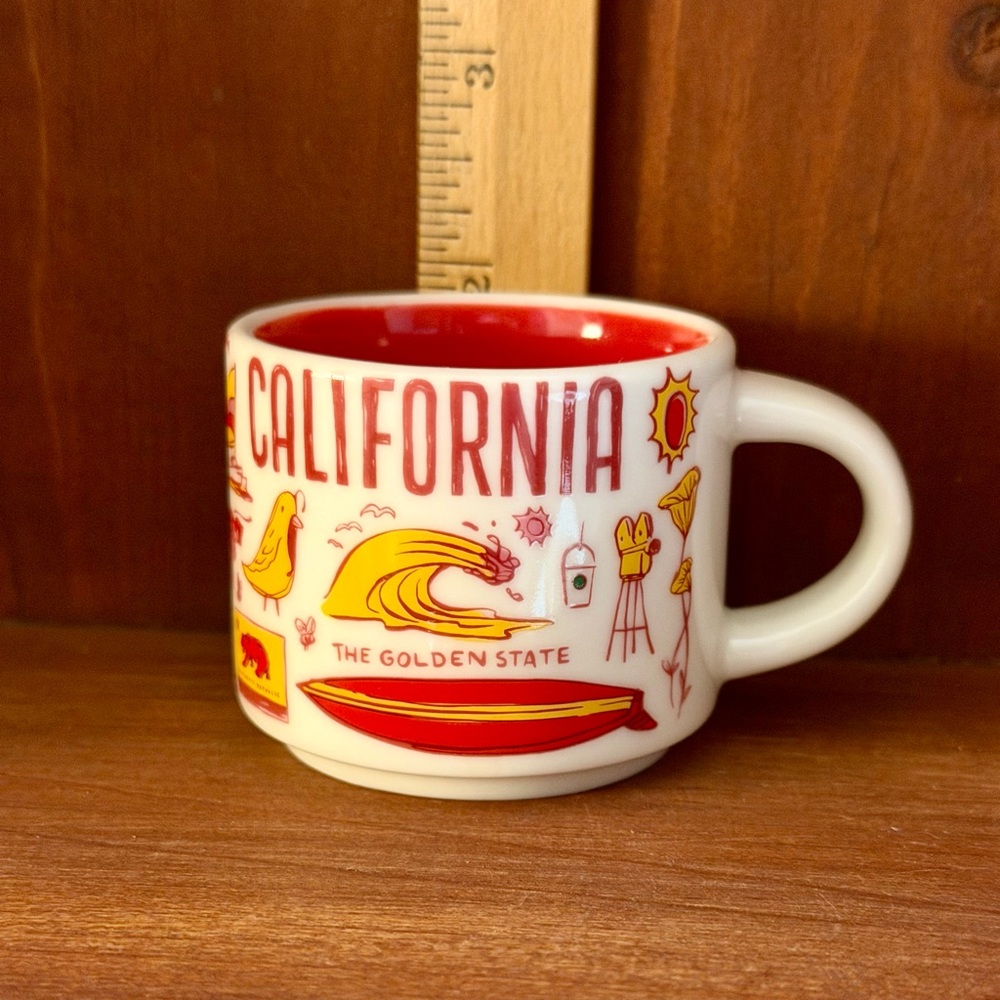 Starbucks Been There Series 2 fl. oz California Mug ornament